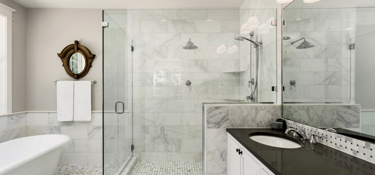 bathroom shower door installation in Merritt Island